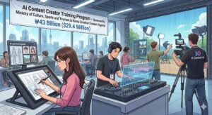 South Korea Commits $29.4 Million to AI Training Programs for Content Creators